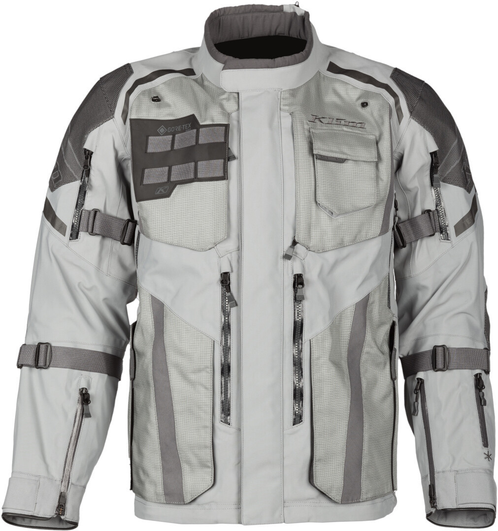 Klim Badlands Pro 2023 Motorrad Textiljacke grau Lang XL Abbildung 9