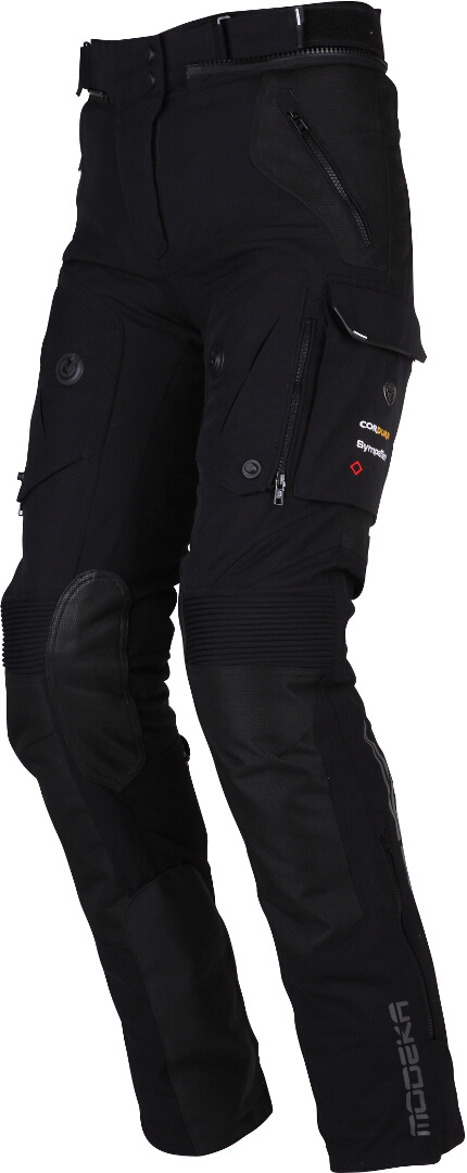 Modeka Panamericana 2 Pantaloni textile pentru motociclete pentru femei negru 46 Figura 1