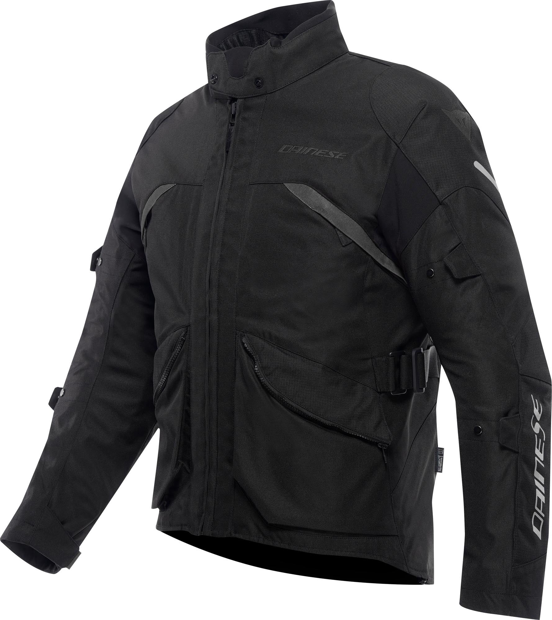 Dainese Tempest 4 D-Dry Motorrad Textiljacke schwarz/schwarz 56 Abbildung 1