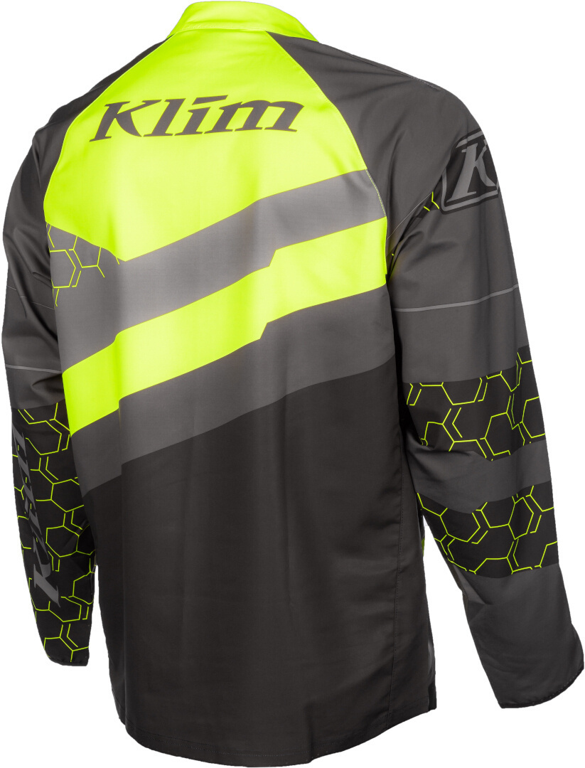 Klim Revolt Motocross Pullover gelb/grau M Abbildung 6