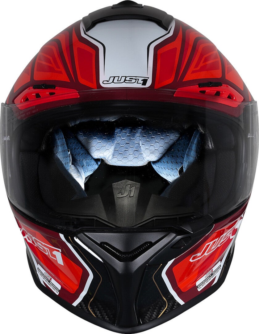 Just1 J-GPR Instinct Carbon Casque Rouge L (59/60) Figure 3