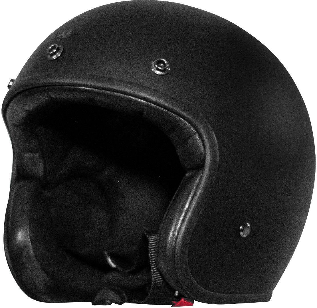 Rusty Stitches Fonzie Jet Helm Black Matt Verlies (60) Figuur 7