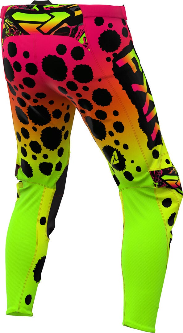 FXR Podium 2024 Youth Motocross bukser neon/sort/pink 24 Figur 2