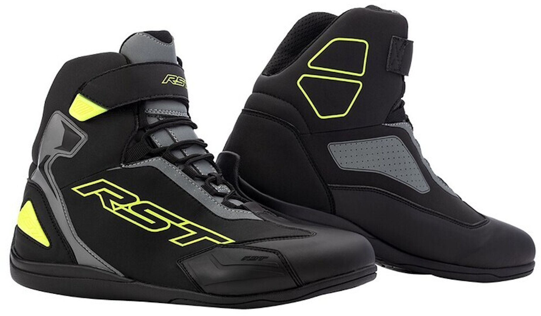 RST Sabre Motorcycle Shoes black/yellow 43 Figure 2