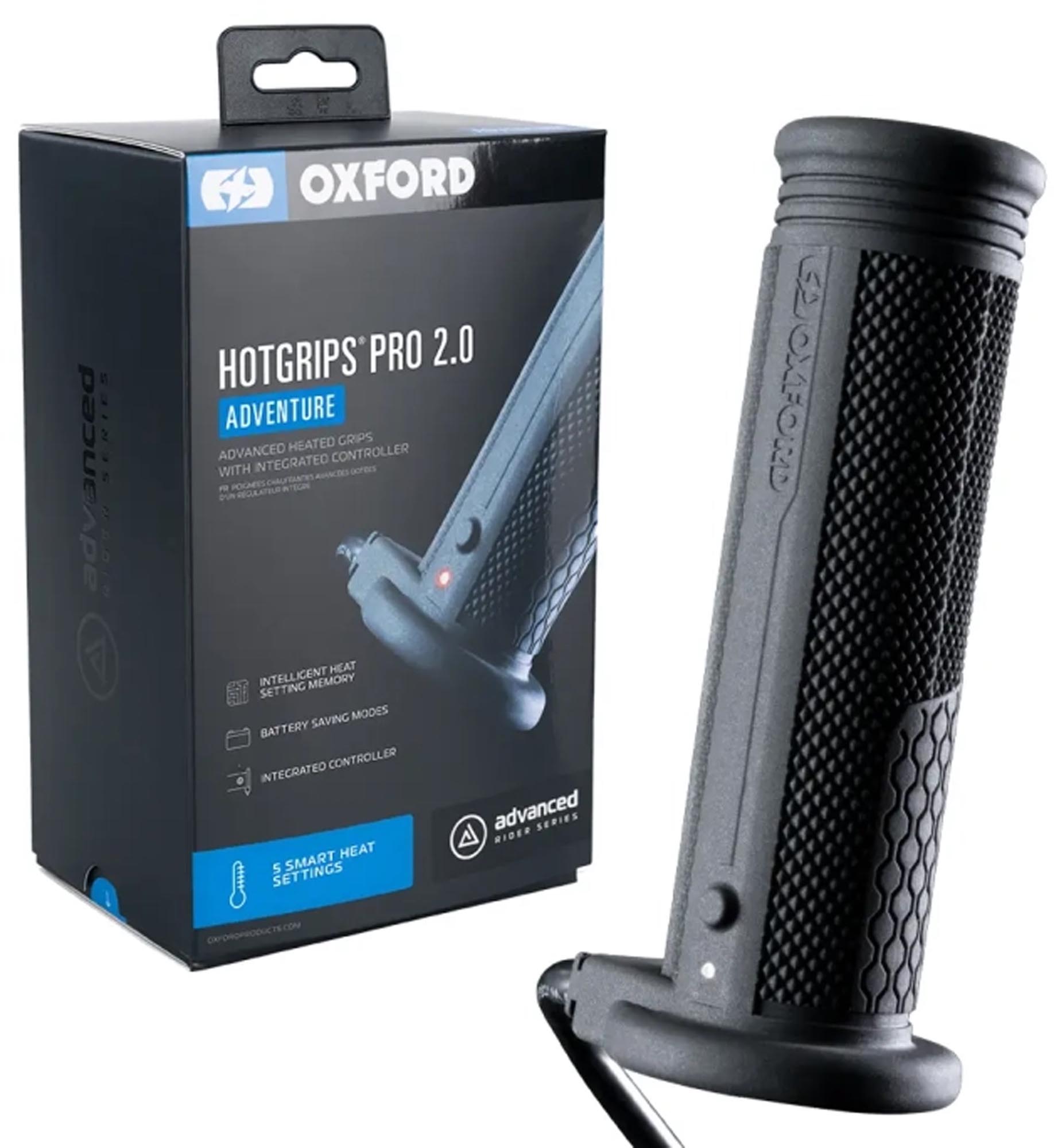 Oxford HotGrips Pro 2.0 Adventure Heated Motorcycle Grips Main article Figure 1