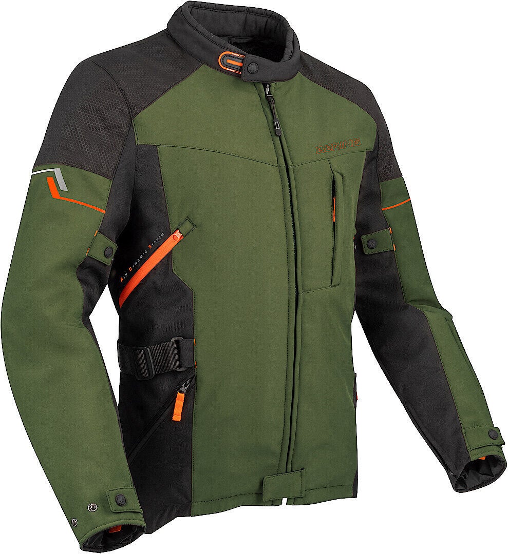 Bering Cobalt Motorcycle Textile Jacket Khaki 3XL Figure 1