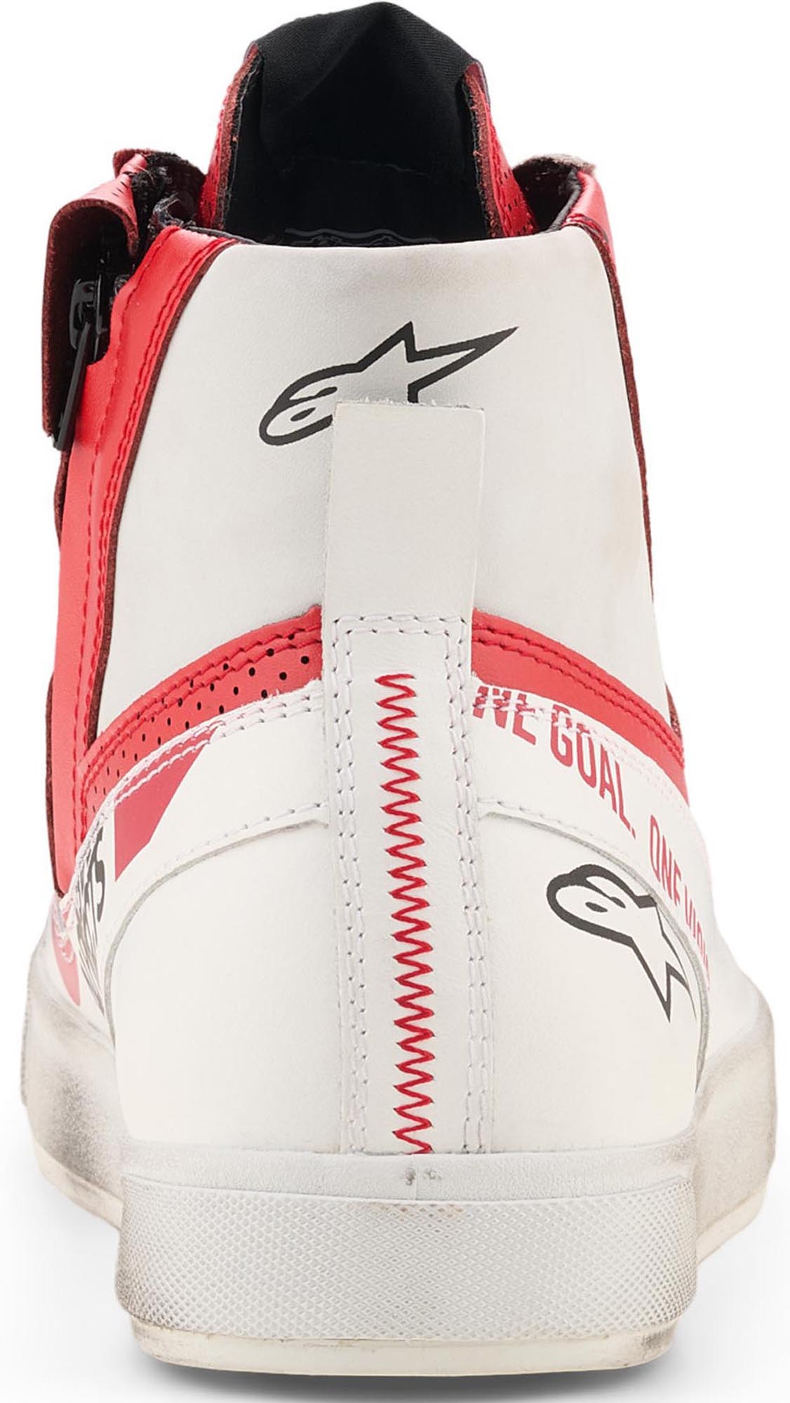 Alpinestars Stated Flair Chaussures moto Blanc/Rouge 10 Figure 5
