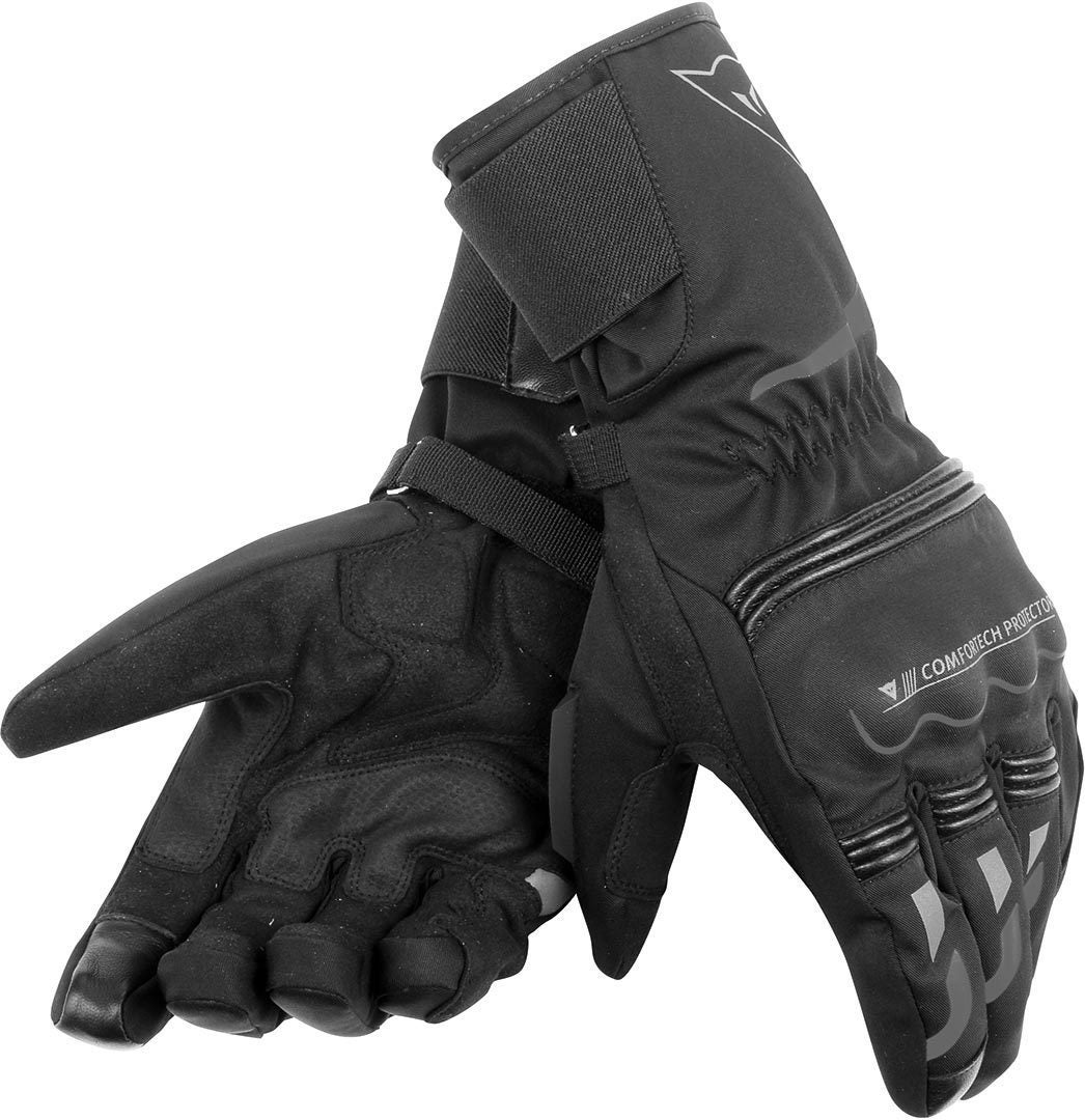 Dainese Tempest Unisex D-Dry バイク手袋 黒/黄色 M 図3