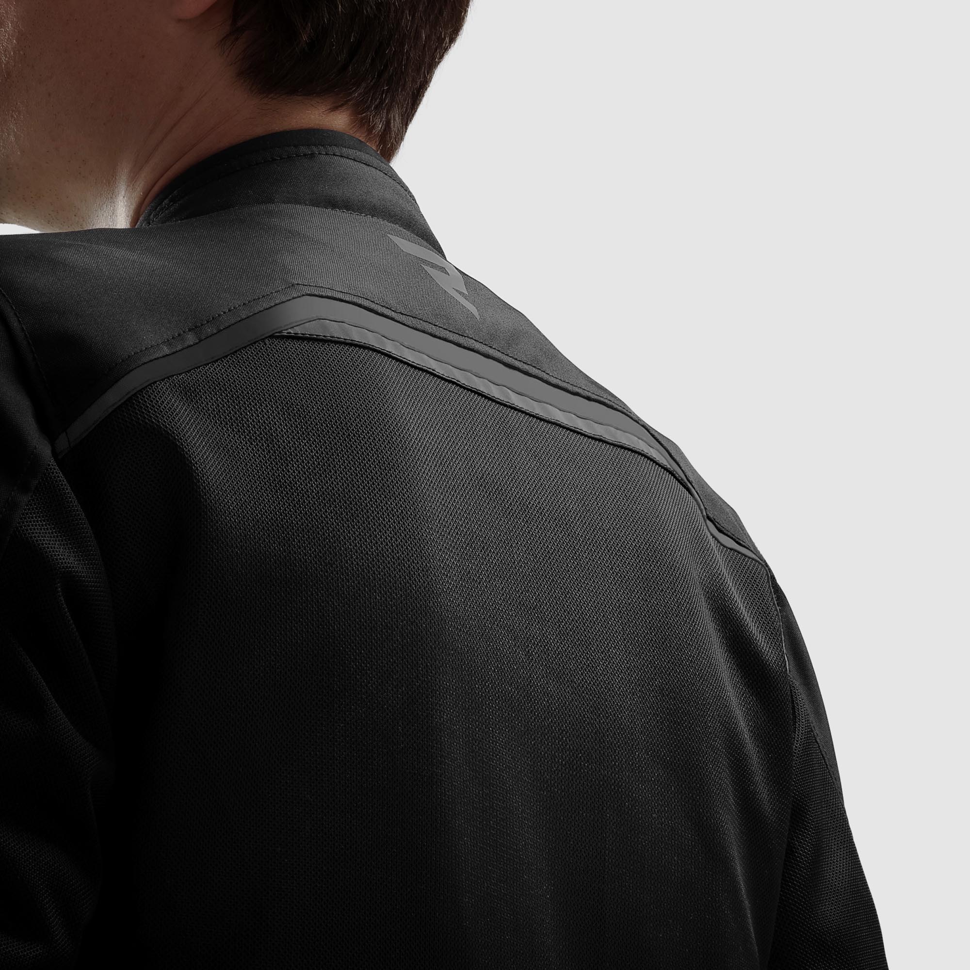 Side view of Rebelhorn Echo waterproof Motorcycle Textile Jacket