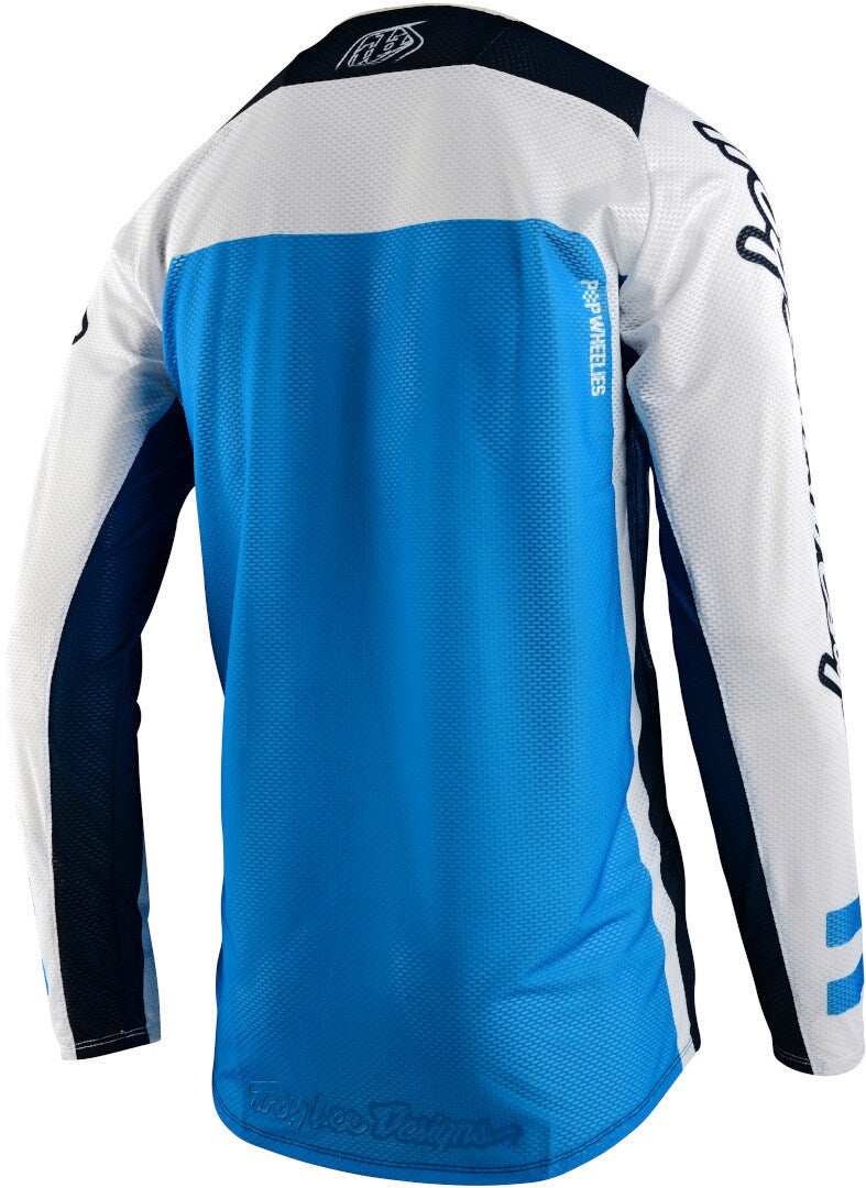 Troy Lee Designs SE Pro Air Lanes Motokrosový dres modrobílá XL Obrázek 2
