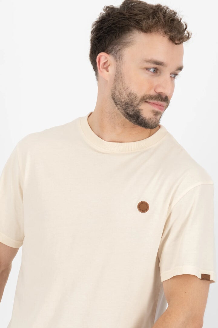 Alife And Kickin MaddoxAK A Autumn T-Shirt Efterår T-shirt Elfenben L Figur 5