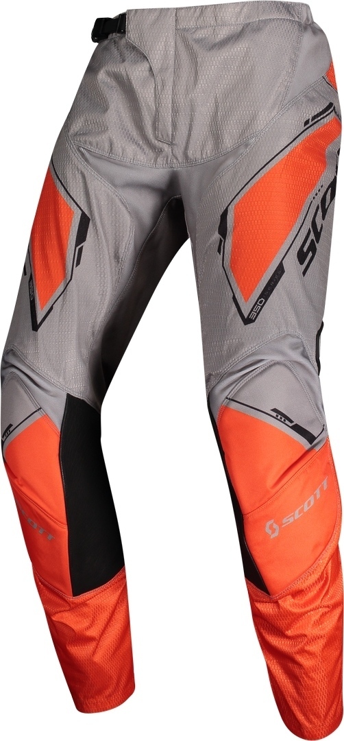 Scott 350 Dirt Regular Motocross Hose grau/orange 34 Abbildung 1