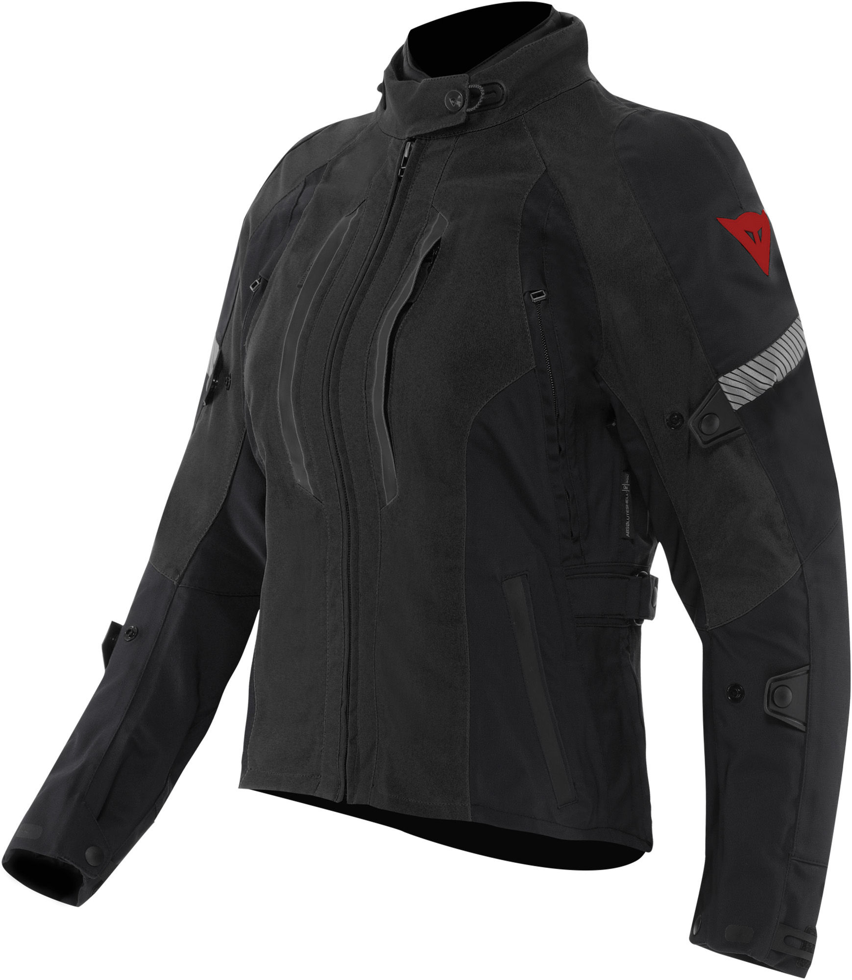 Dainese Mangen Absoluteshell Pro Black 2.0 Jaqueta têxtil feminina impermeável para motocicletas Artigo principal Figura 1