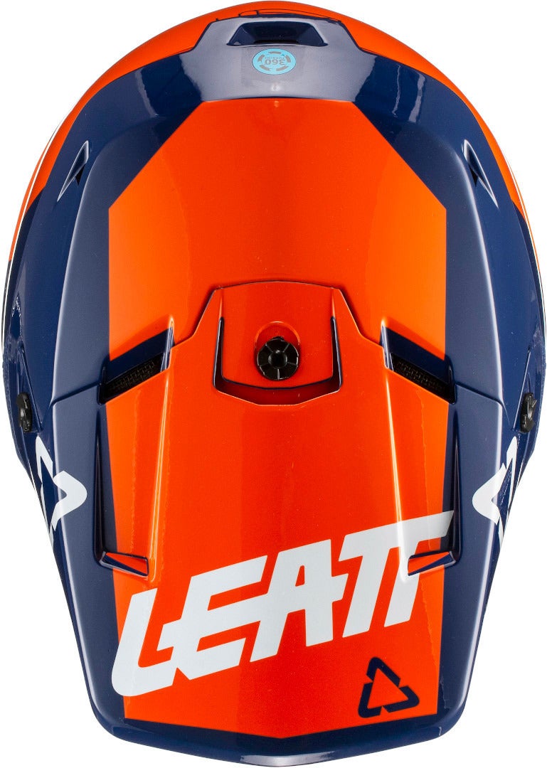 Leatt GPX 3.5 V20.2 Casco Motocross blu/arancione L (59/60) Figura 2