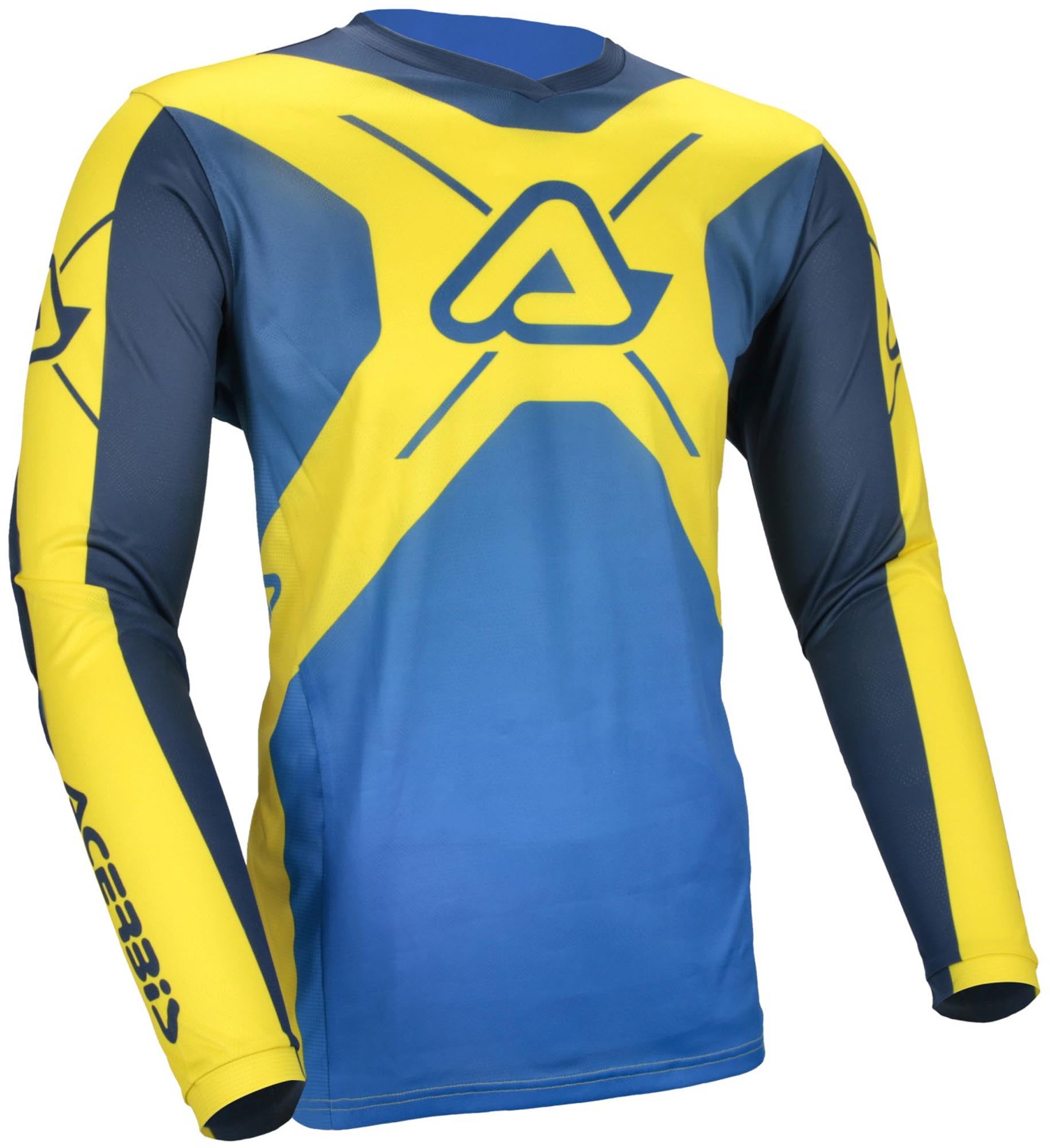 Acerbis MX J-Track Inc 2.0 Graphic Motokrosový dres modrá/žlutá 3XL Obrázek 1
