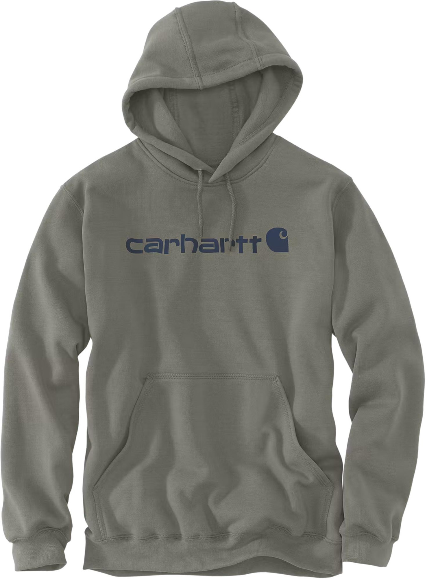 Carhartt Marquette Logo Moletom com capuz oliva S Figura 1