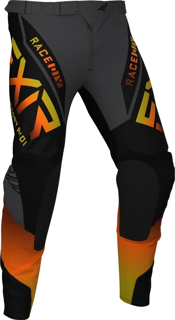 FXR Helium MX Gear Motocross bukser sort/orange 36 Figur 1