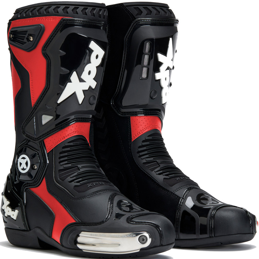 XPD XP6-S Motorcycle Boots black/red 46 Figure 1