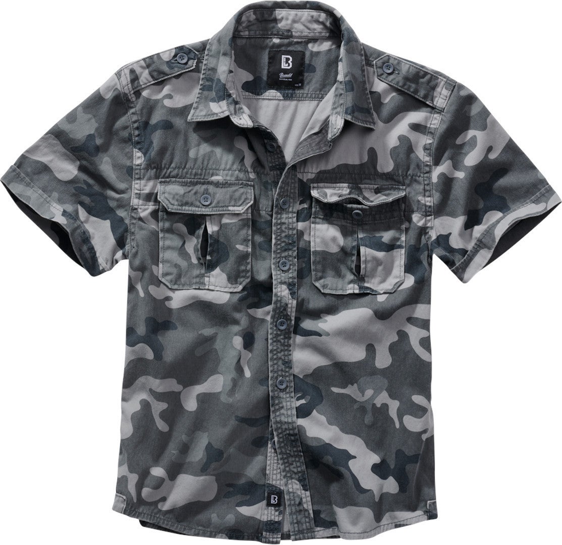 Brandit Vintage Hemd camouflage M Abbildung 1