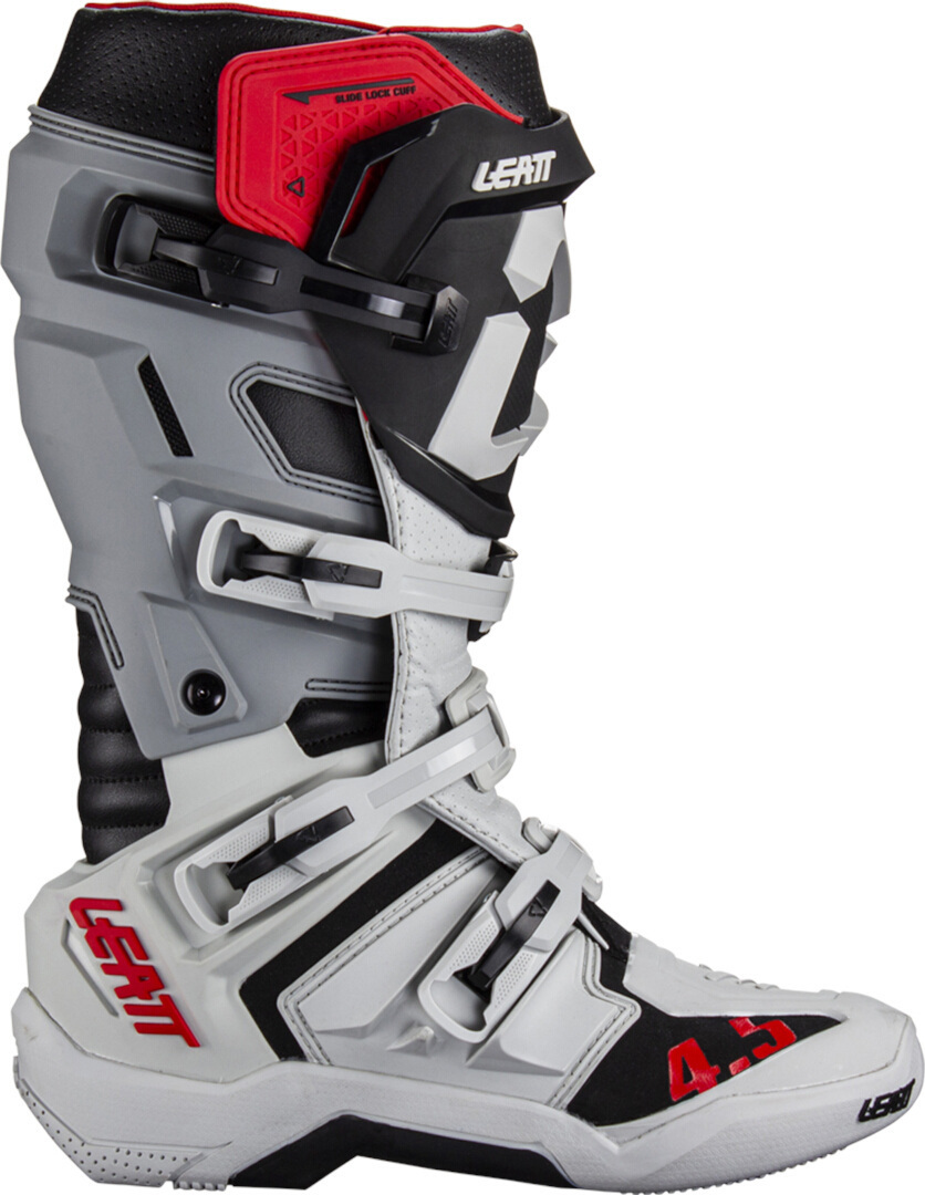 Leatt 4.5 Motocross støvler grå/sort/rød 8 (42) Figur 3