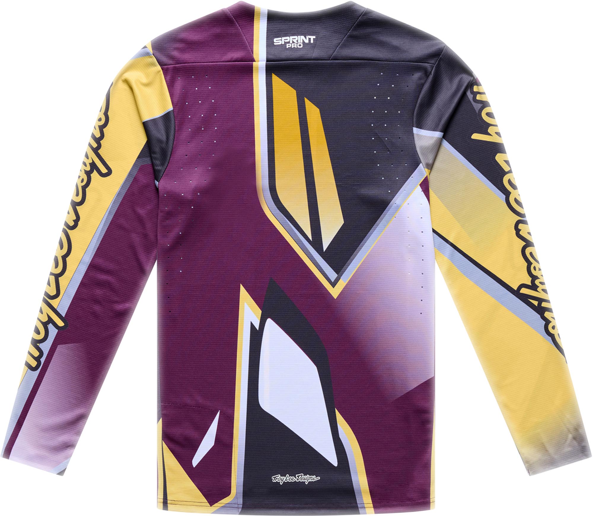 Troy Lee Designs Sprint Pro Lowrider Cykeltrøje sort/lilla/guld XL Figur 2