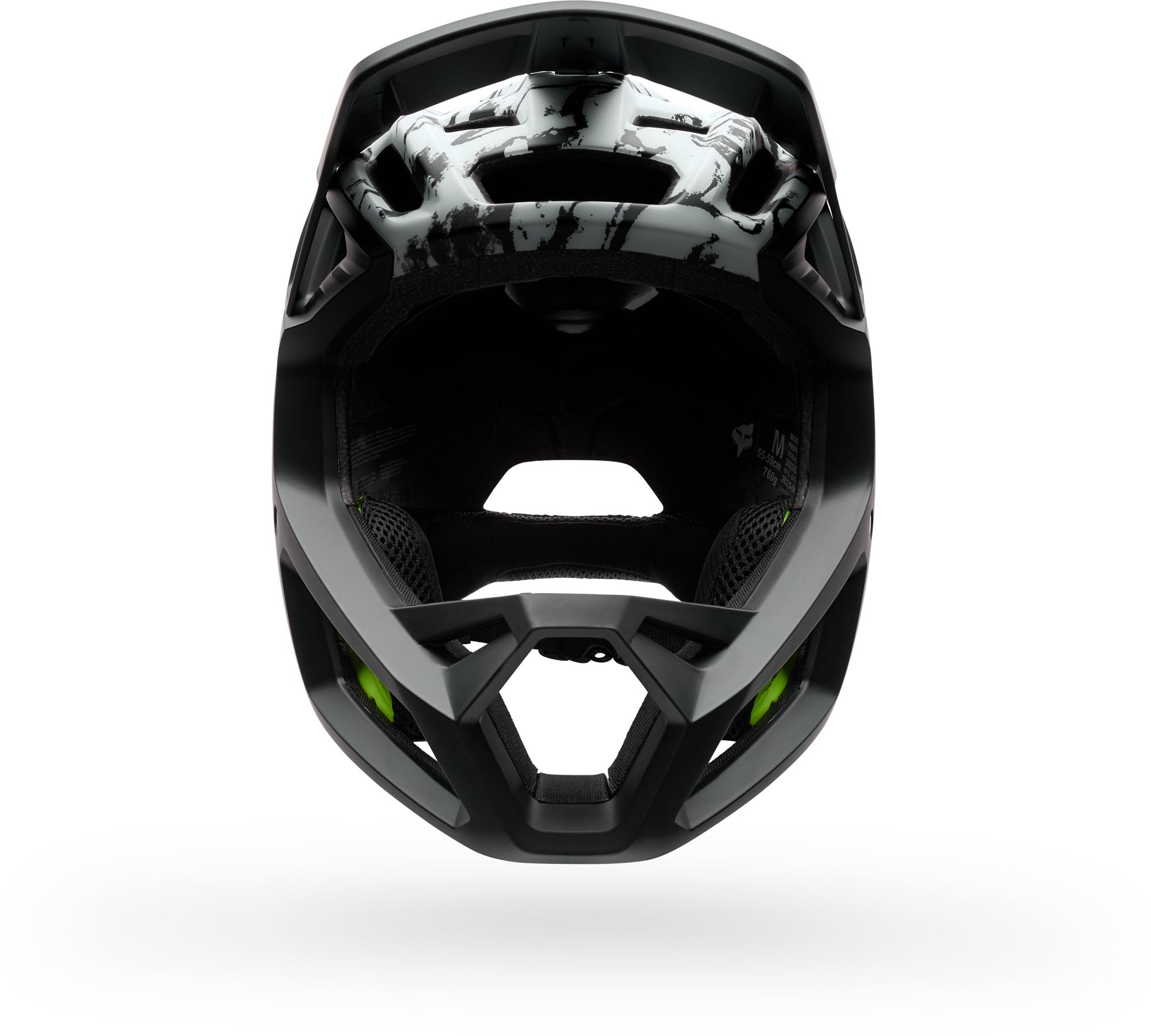 FOX Proframe Thrive Mips Casque de descente Blanc/Noir L (59-63) Figure 3