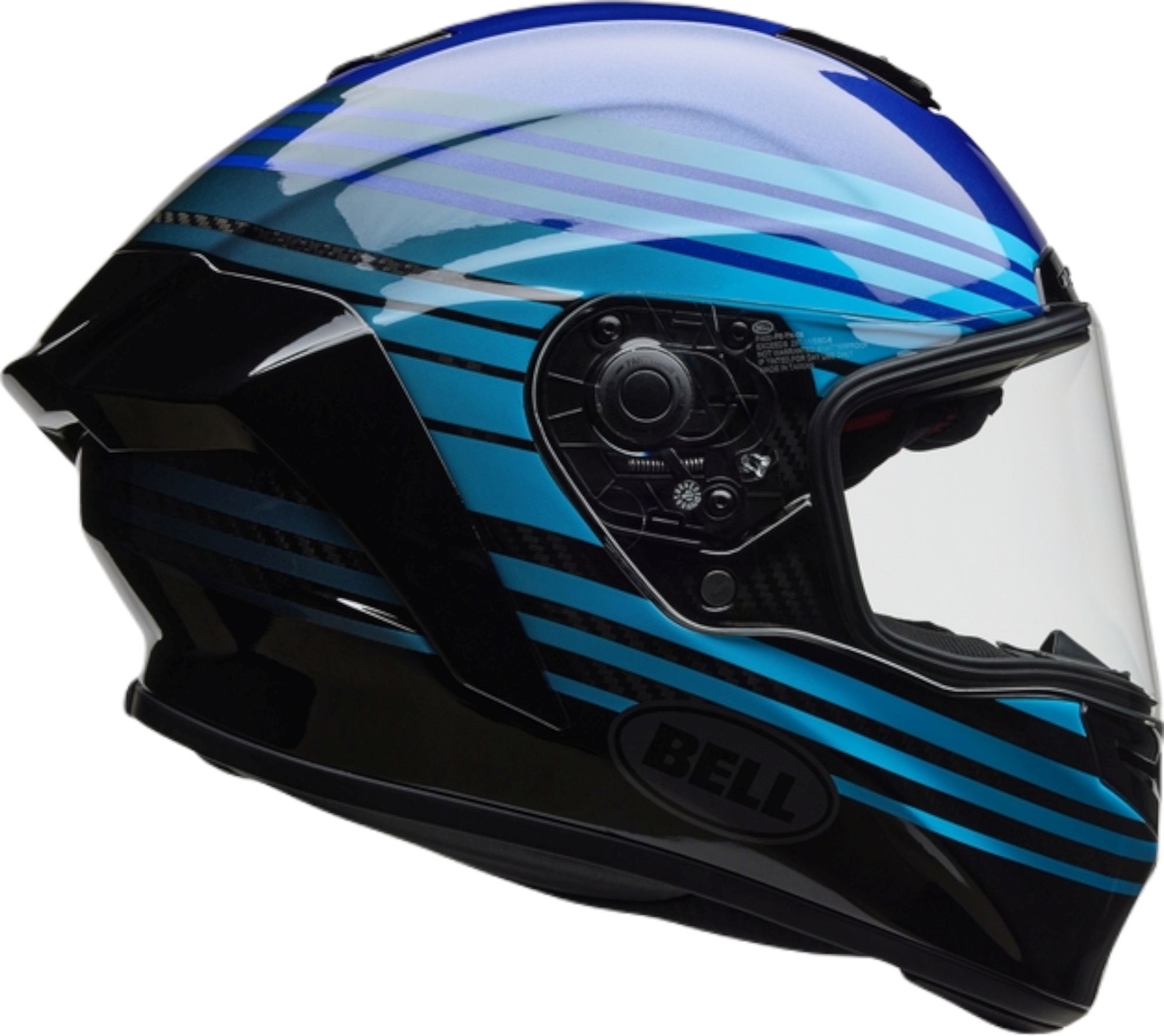 Bell Race Star DLX RSD Dash Carbon Cască albastru închis/albastru deschis/negru XL Figura 2