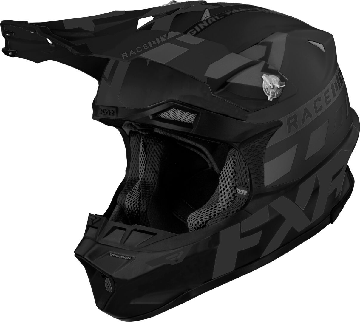 FXR Blade Race Div Motokrosová přilba černá XL (61/62) Obrázek 1