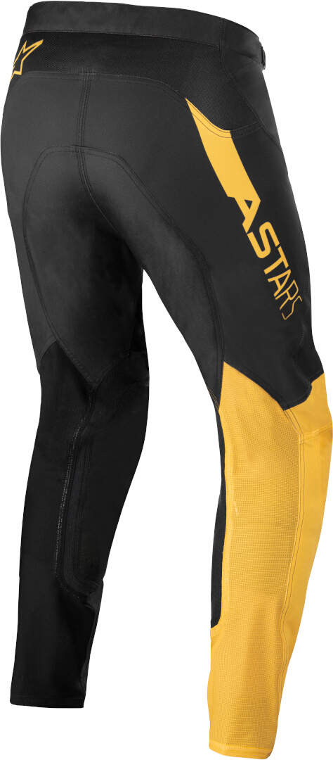 Alpinestars Supertech Blaze Patch Motocross bukser sort/gul 40 Figur 2