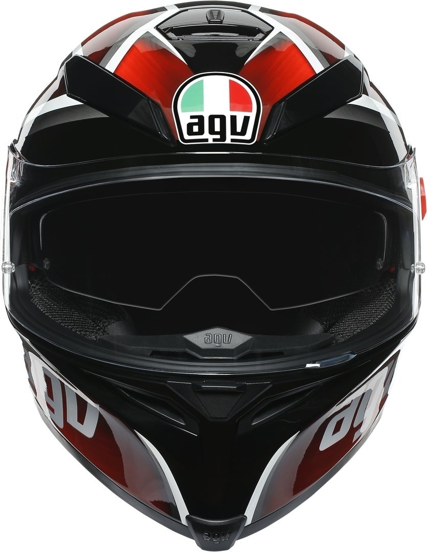 AGV K-5 S Tempest Helm schwarz/rot XL (61/62) Abbildung 5