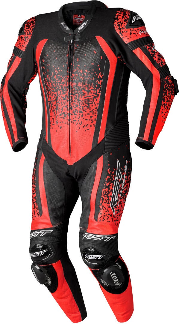 RST Pro Series Evo Airbag Eendelig leren motorpak Zwart/Rood L Figuur 1