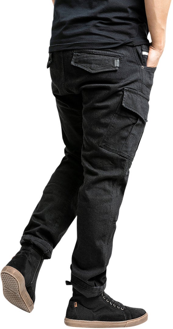 John Doe Defender Mono Damer Motorcykel Tekstil Bukser Sort 25 L32 Figur 18