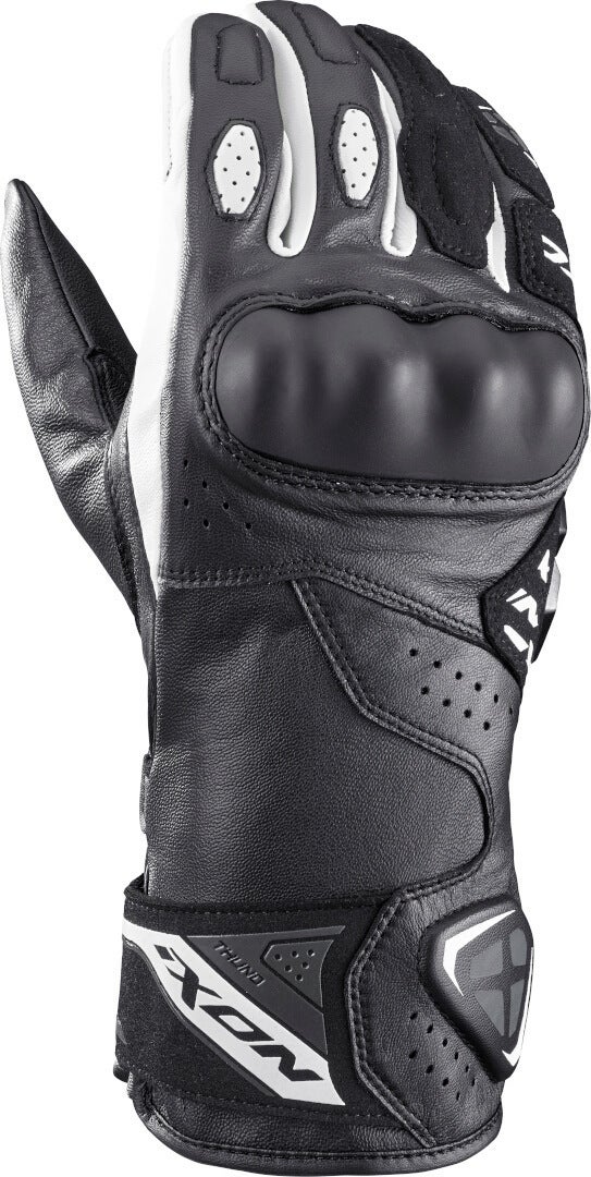 Ixon Thund Gants de moto Noir/Blanc 2XL Figure 1