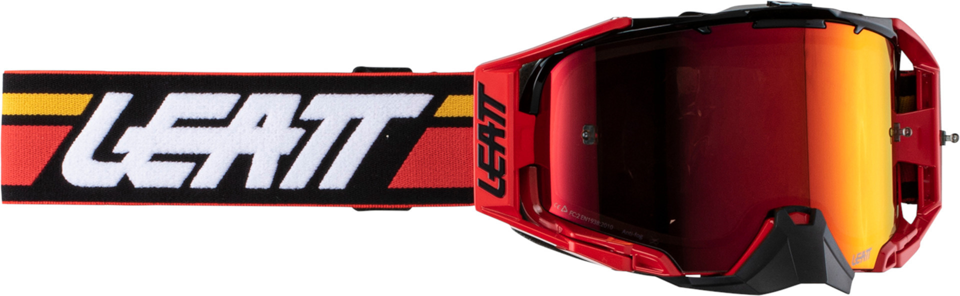 Leatt Velocity 6.5 Iriz 2024 Ochelari de motocross Negru/Roșu Figura 1
