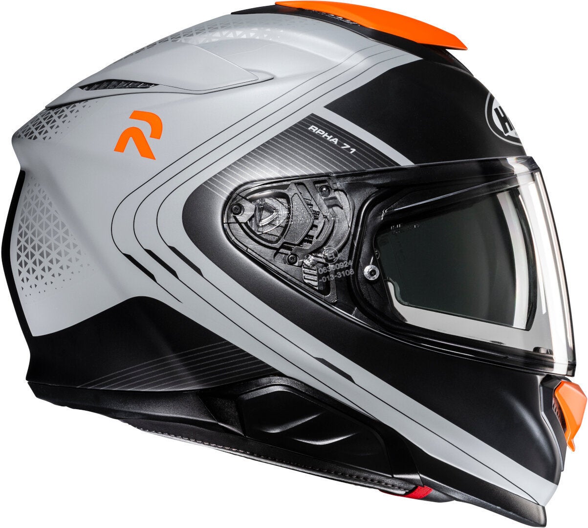 HJC RPHA 71 Frepe Hjelm sort/grå/orange XL (60/61) Figur 2