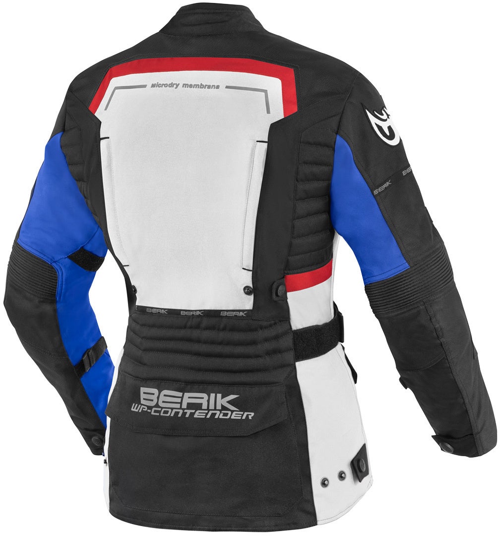 Berik Torino waterproof Ladies Motorcycle Textile Jacket black/blue/red 48 Figure 2
