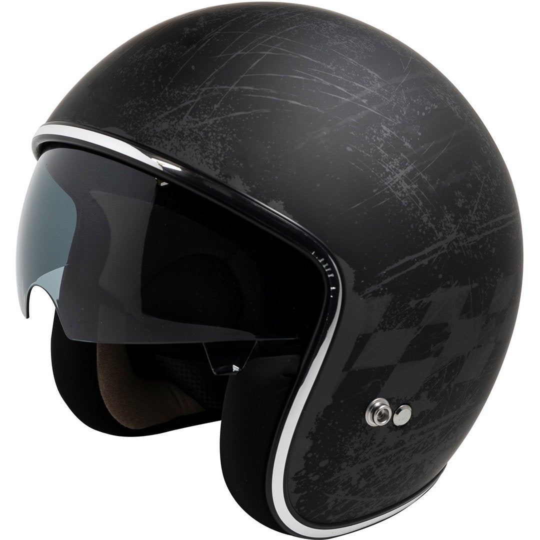 IXS 77 2.5 Jethelm schwarz matt/grau 2XL Abbildung 1