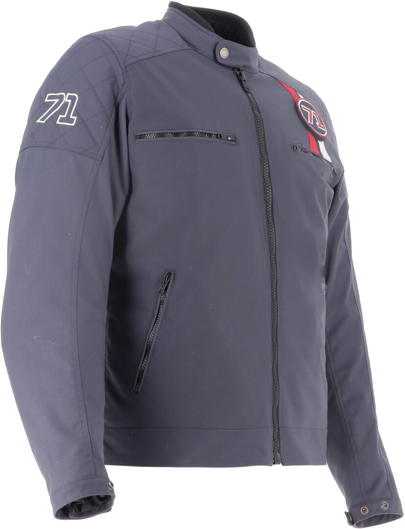 Helstons Evasion Motorrad Textiljacke blau 4XL Abbildung 3
