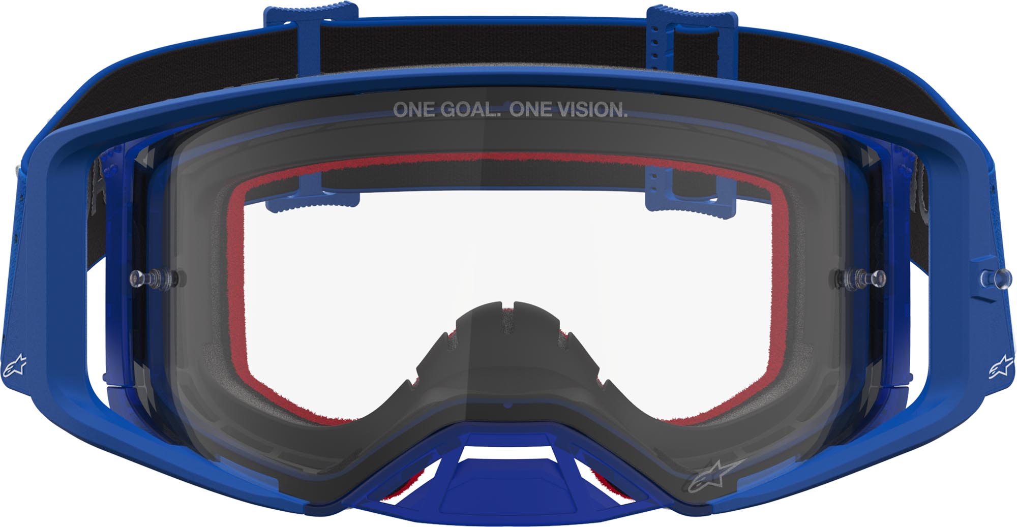 Alpinestars Supertech Vesta Motocross Goggles blue/white Figure 4