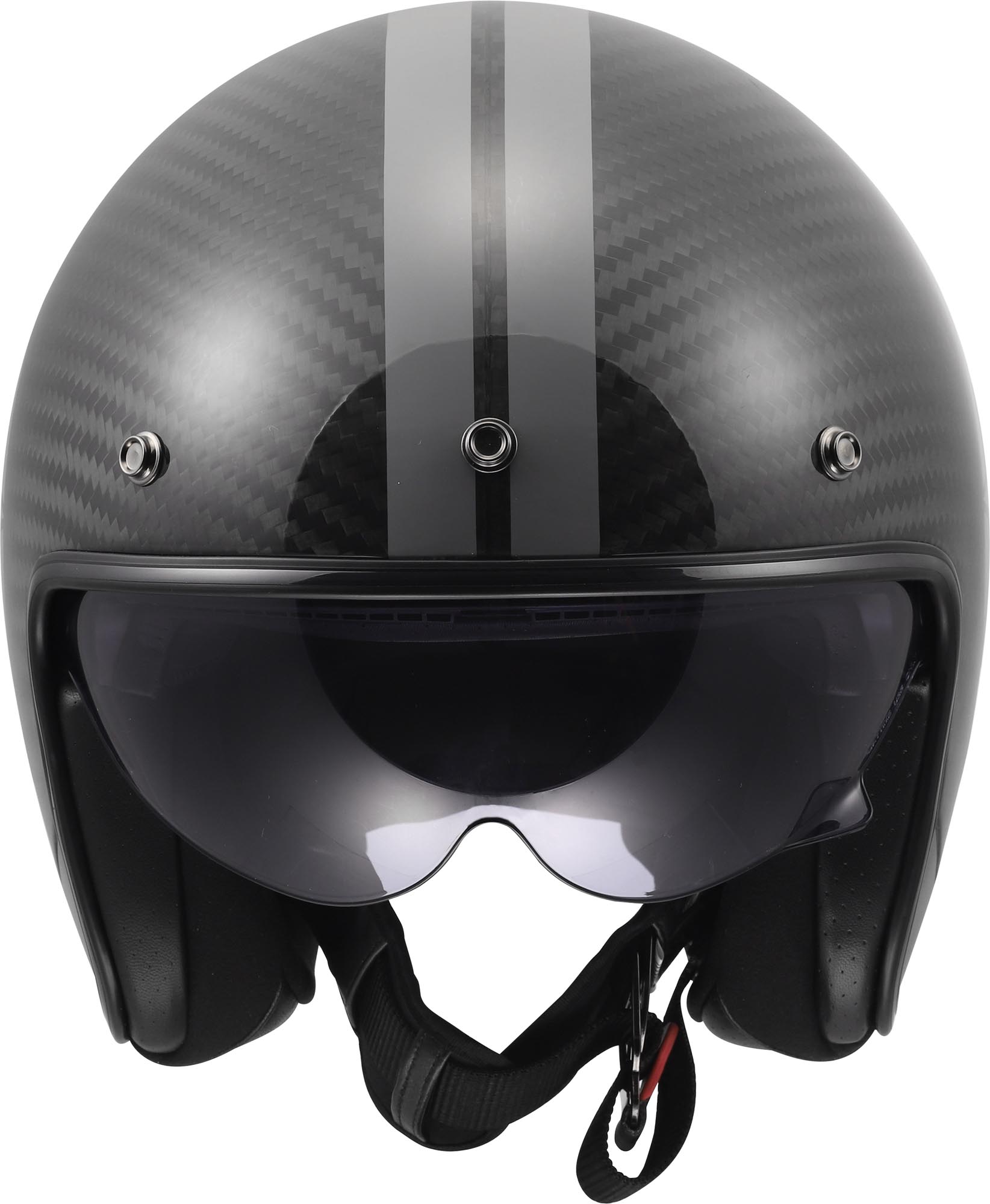 LS2 OF601 Bob II Carbon Star Jethelm grau XXL (63/64) Abbildung 2