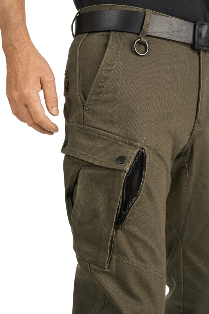 Pando Moto Mark AAA Cargo Motorcycle Jeans olive 30/32 Figure 8