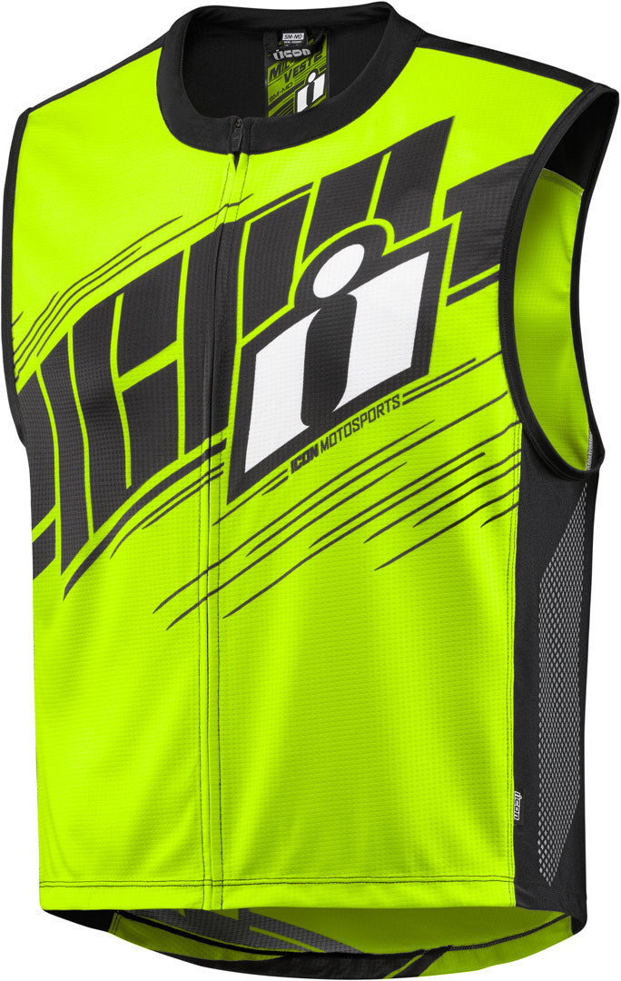 Icon Mil-Spec 2 Colete Amarelo neon S/M Figura 1