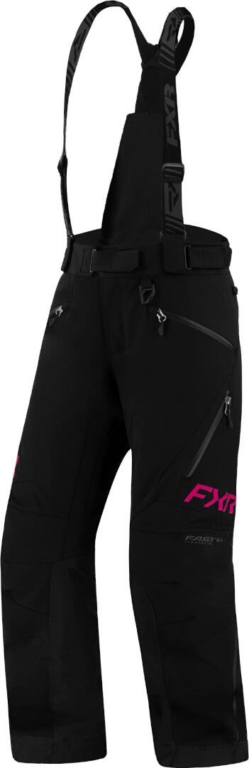 FXR Renegade FX 2023 Snescooterbukser til damer sort/pink 18 Figur 1