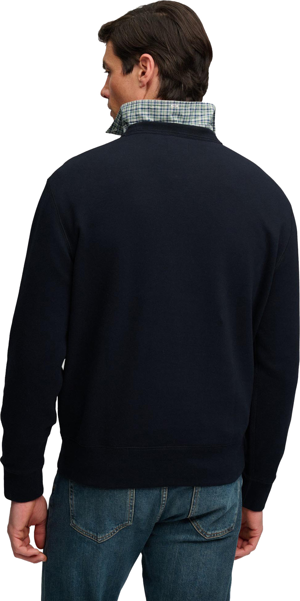 Superdry & Co Essential Stack Logo Sweatshirt dunkles marineblau S Abbildung 6