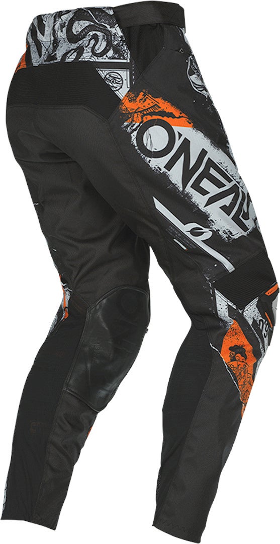 Oneal Mayhem Scarz V.22 Motocross bukser sort/orange 32 Figur 2
