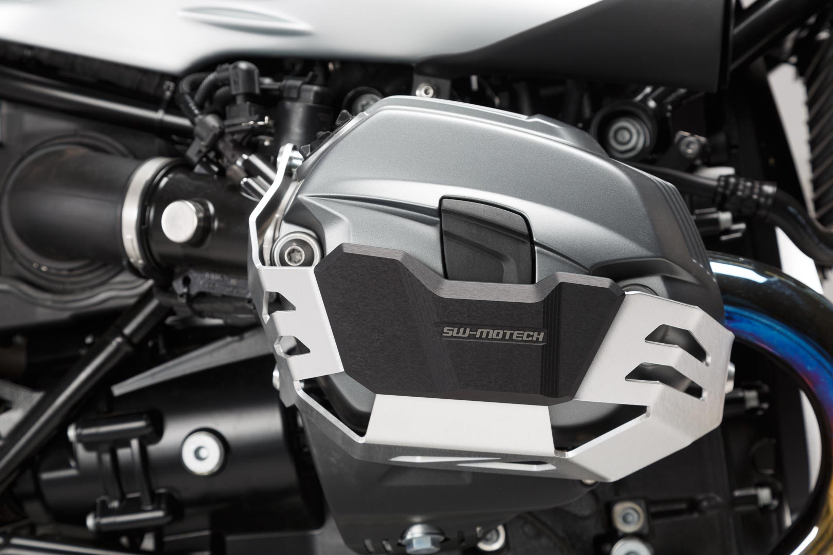 SW-Motech Protector cilindru - Argintiu. BMW R1200 R / GS / Adv, R nineT. Figura 4