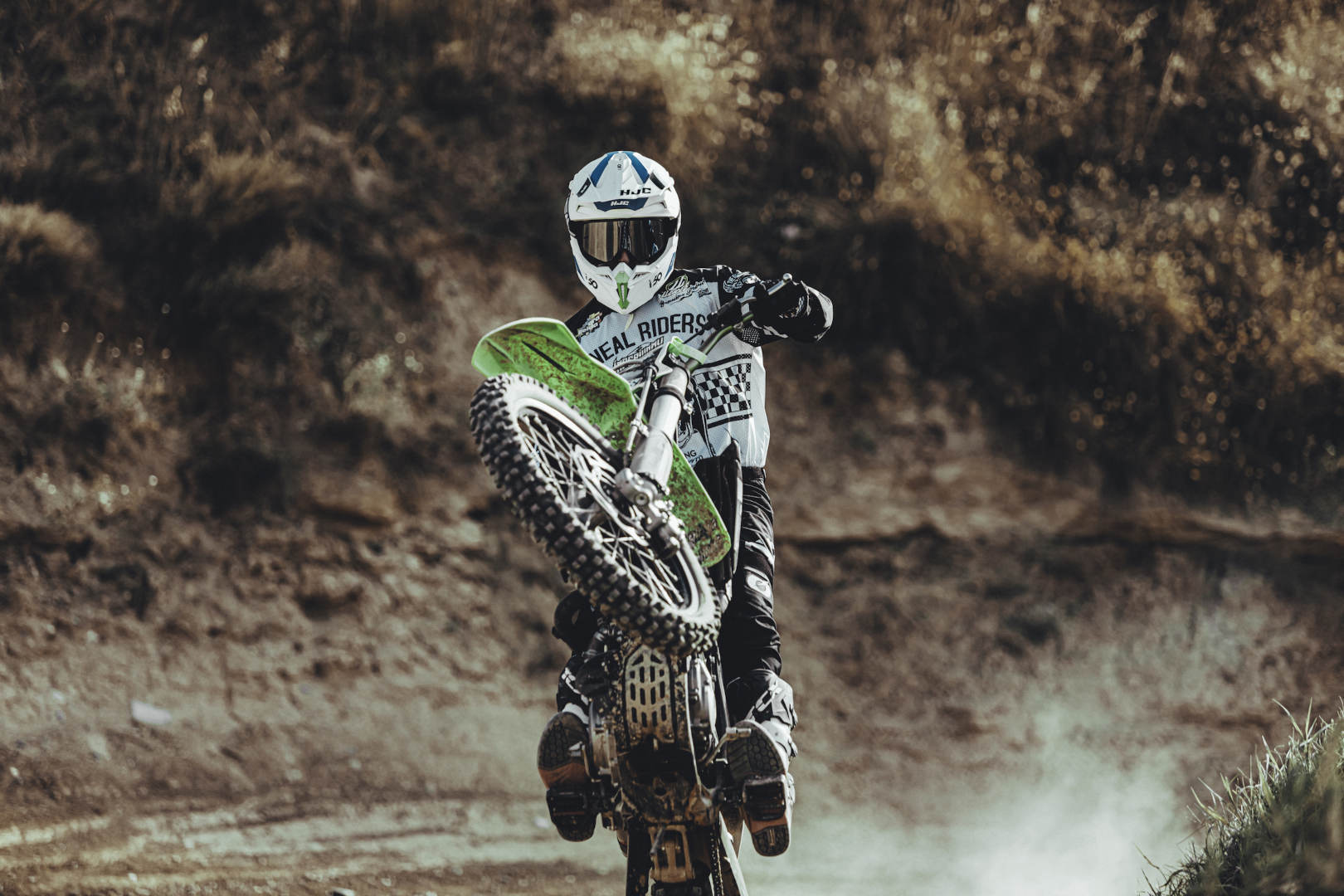 HJC i50 Erased Casco Motocross bianco/blu L (59/60) Figura 7