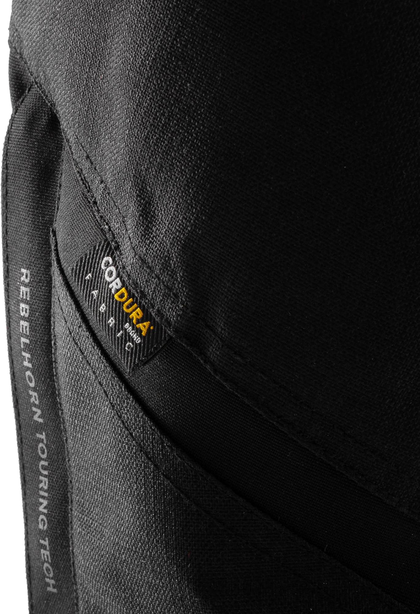 Rebelhorn Hardy 3.0 waterproof Motorcycle Textile Pants black Short M Figure 16