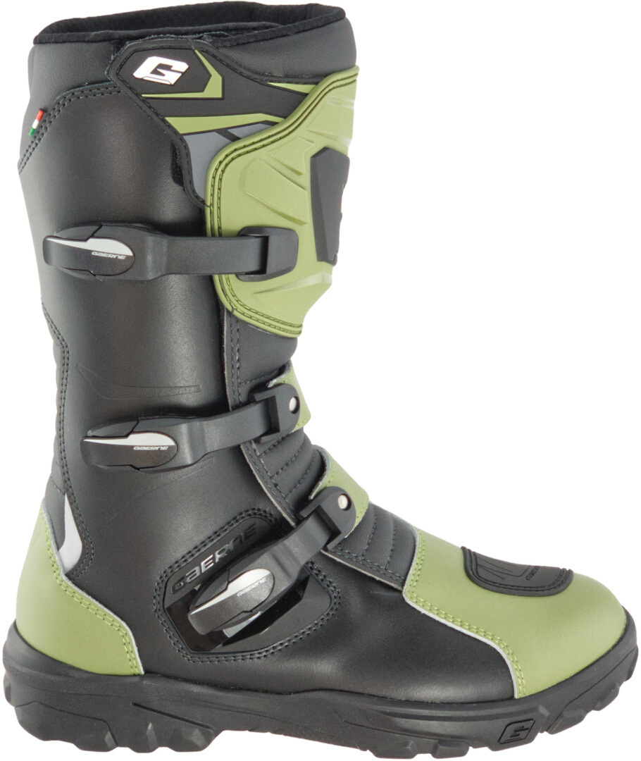 Gaerne Adventure Aquatech Cizme de motocicletă impermeabile Negru/Verde 41 Figura 6
