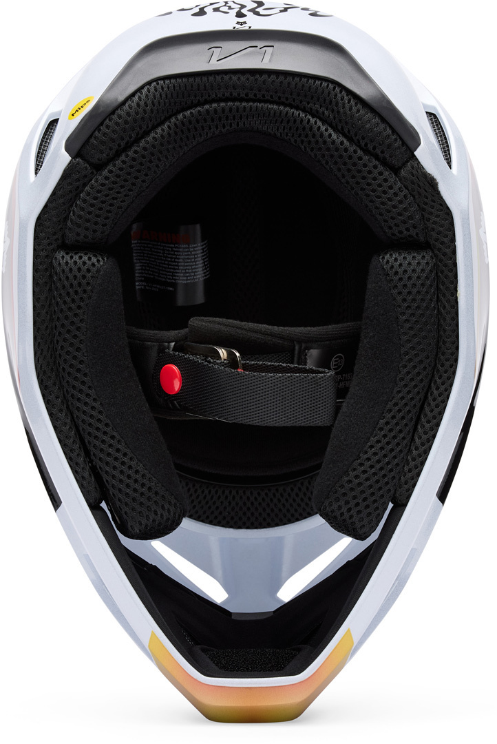 FOX V1 Hello Future Special Edition MIPS Motorcross helm Wit M (57/58) Figuur 2